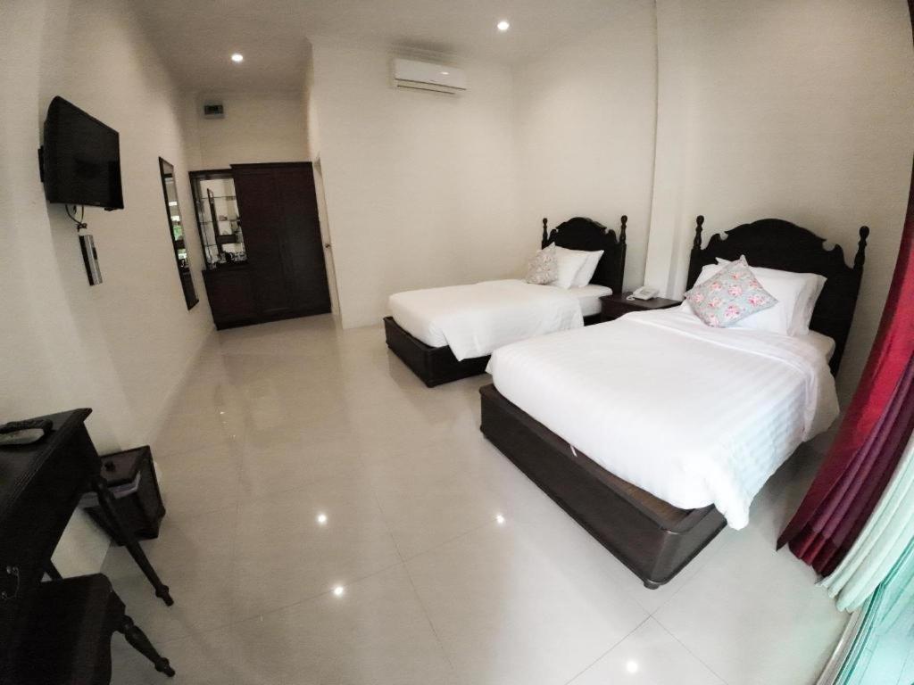 Ruen Maihom Riverside Cottage Kancsanaburi Kültér fotó